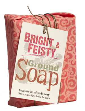 Ground Soap - Bright & Feisty - just the goods handmade vegan crueltyfree nontoxic skincare