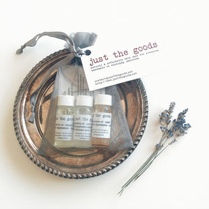 Just the Goods vegan perfume + aromatherapeutic oils - just the goods handmade vegan crueltyfree nontoxic skincare