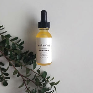 petal, leaf, root. by Just the Goods facial serum for dry skin
