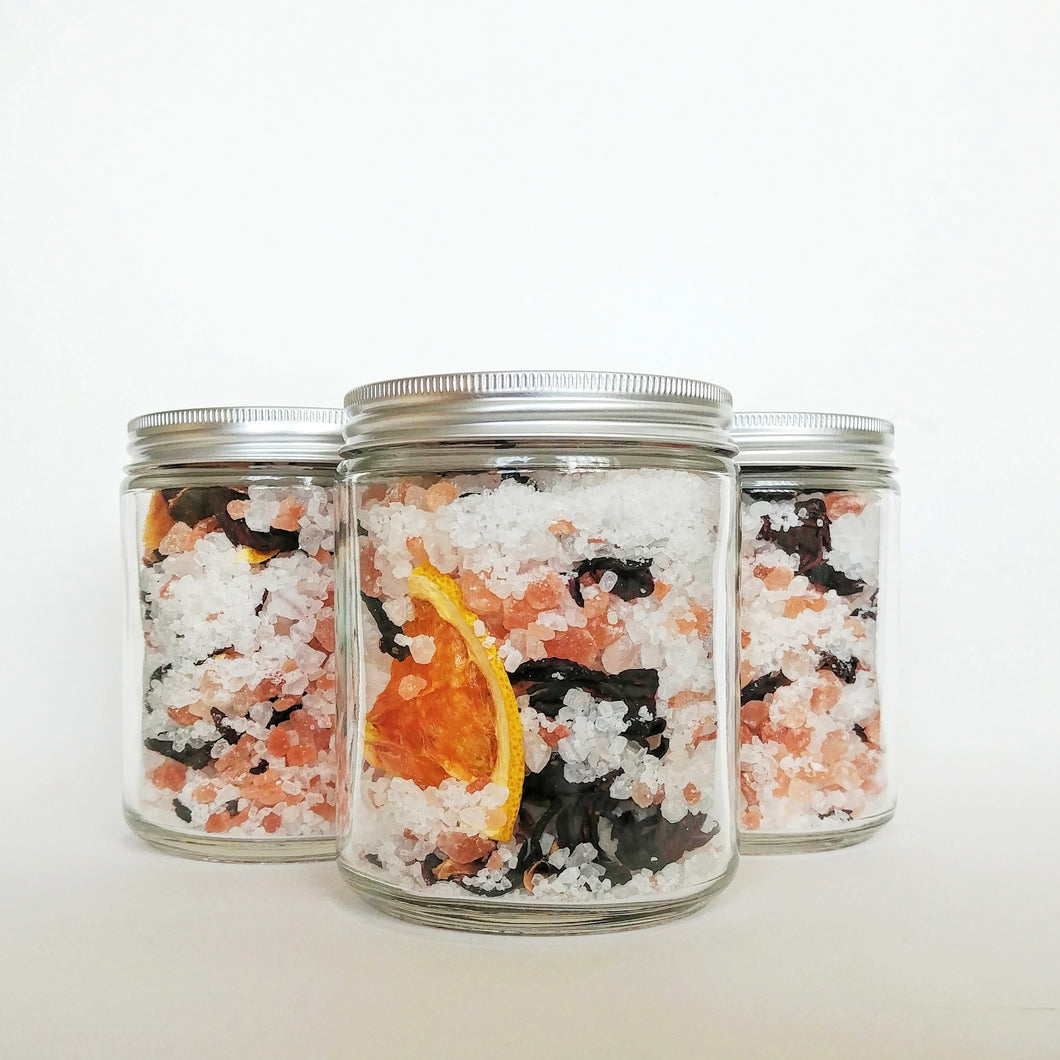 Just the Goods limited edition rosy pink summer bath salts (2020 Edition)