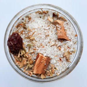 Just the Goods limited edition spring and autumn forest floor bath salts duo