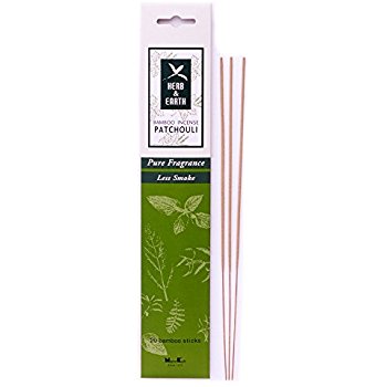 Herb & Earth Bamboo Incense - Patchouli - just the goods handmade vegan crueltyfree nontoxic skincare