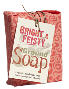Ground Soap - Bright & Feisty - just the goods handmade vegan crueltyfree nontoxic skincare