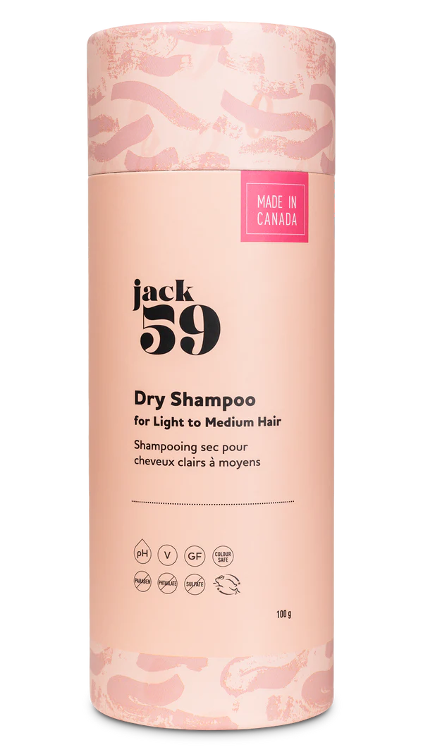 Jack59 dry shampoo / volumizing texturizer for light to medium coloured hair