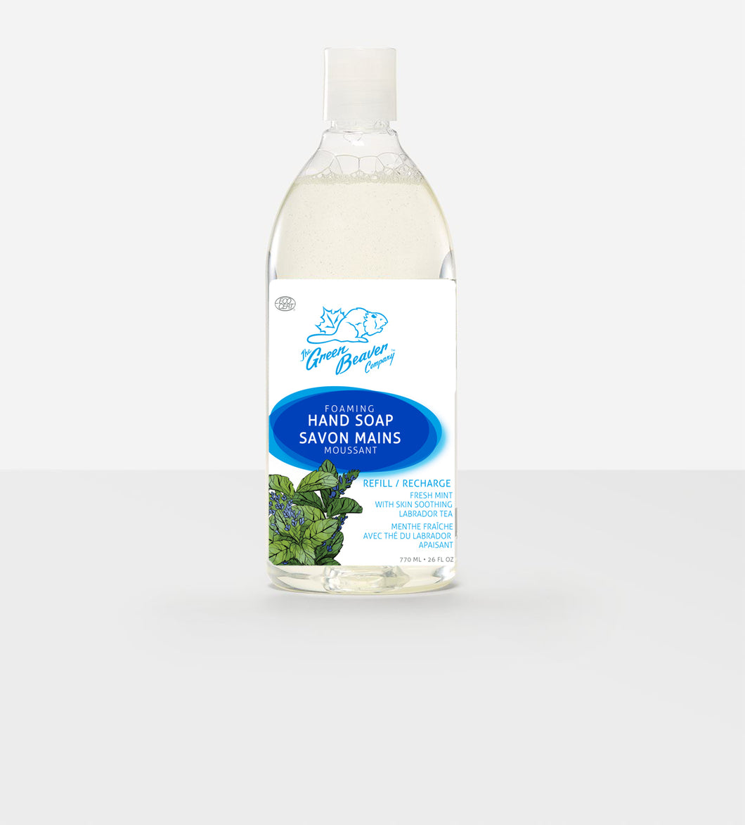 The Green Beaver Company Foaming Hand Soap - Fresh Mint