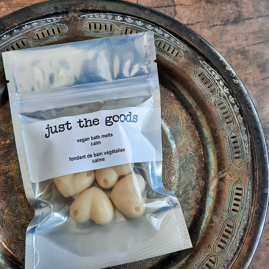 Limited restock: Just the Goods vegan fizzing bath melts