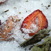 Load image into Gallery viewer, Just the Goods limited edition vegan strawberry mint foot soak