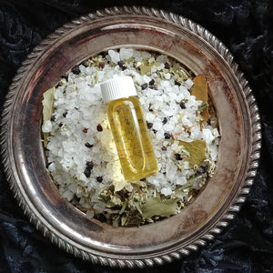 Limited Edition Ancestral Remembrance Set: Bath Salts + Ritual Perfume