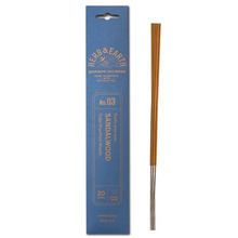 Load image into Gallery viewer, Herb &amp; Earth Bamboo Incense - Sandalwood