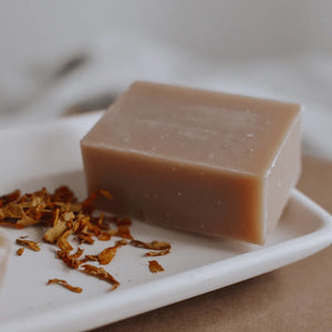 Mother Earth Essentials Patchouli and Tobacco Flower Soap
