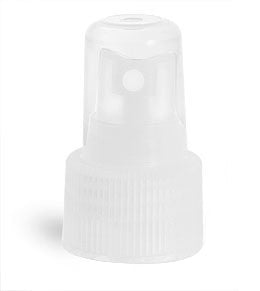 reusable fine mist spray top for 118 ml / 4 oz + 230 ml / 8 oz bottles - just the goods handmade vegan crueltyfree nontoxic skincare