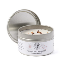 Load image into Gallery viewer, Mother Earth Essentials Hand-poured Soy Candle - Wildrose &amp; Cranberry